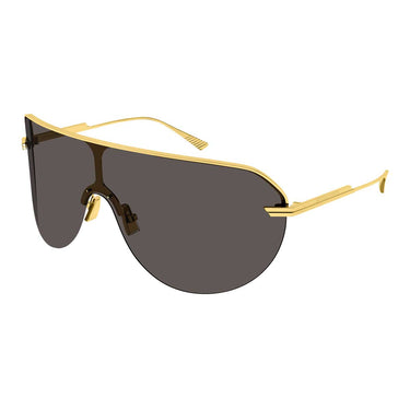 Bottega Veneta Occhiali da Sole BV1478S 003 Oro/Marrone Unisex 2
