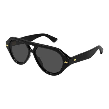 Bottega Veneta Occhiali da Sole BV1485S 001 Nero/Grigio Unisex 2