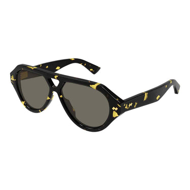Bottega Veneta Occhiali da Sole BV1485S 002 Marrone/Marrone Unisex 2