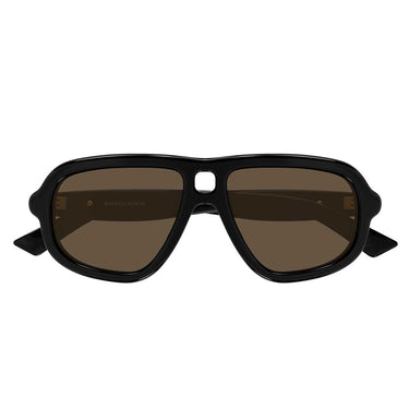 Bottega Veneta Occhiali da Sole BV1494S 001 Nero/Marrone Unisex