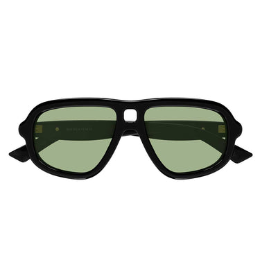 Bottega Veneta Occhiali da Sole BV1494S 003 Nero/Verde Unisex