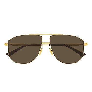 Bottega Veneta Occhiali da Sole BV1509S 002 Oro/Marrone Unisex
