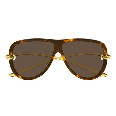 Bottega Veneta Occhiali da Sole BV1513S 002 Marrone Oro/Marrone Unisex