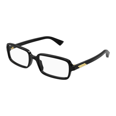Bottega Veneta Occhiali da Vista BV1500O 005 Nero/Trasparente Unisex 2
