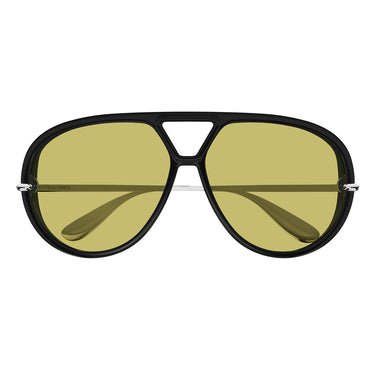 Bottega Veneta Okulary Przeciwsłoneczne BV1274S 002 Czarny/Żółty Unisex