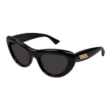 Bottega Veneta Okulary Przeciwsłoneczne BV1282S 001 Czarny/Szary Damskie 2