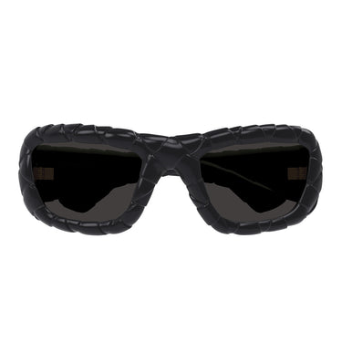 Bottega Veneta Okulary Przeciwsłoneczne BV1303S 001 Czarny/Szary Damskie