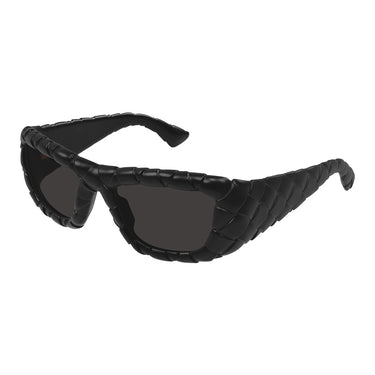 Bottega Veneta Okulary Przeciwsłoneczne BV1303S 001 Czarny/Szary Damskie 2