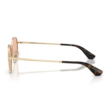 Burberry Occhiali da Sole BE3173D 110984 Oro Chiaro Rosa Scuro Unisex 3