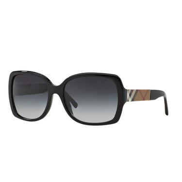 Burberry Okulary Przeciwsłoneczne BE4160 34338G Czarny/Szary Gradient Damskie 2