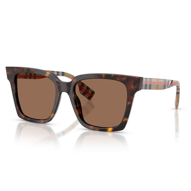 Burberry Occhiali da Sole BE4335 390373 Marrone Marrone Sfumato Donna 2