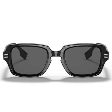 Burberry Lunettes de Soleil BE4349 300187 Eldon Noir/Gris Foncé Homme