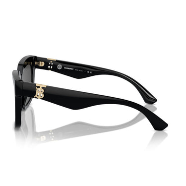 Burberry Okulary Przeciwsłoneczne BE4419 300187 Czarny/Ciemnoszary Damskie 3