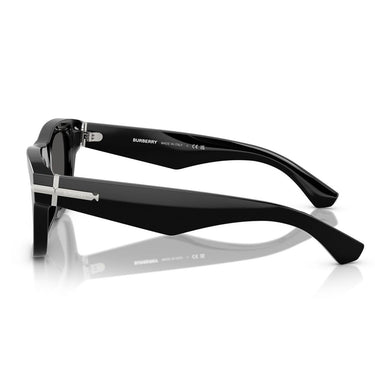 Burberry Okulary Przeciwsłoneczne BE4438U 300187 Czarny/Ciemnoszary Męskie 3