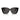 Burberry Okulary Przeciwsłoneczne BE4453 300187 Czarny Ciemnoszary Unisex