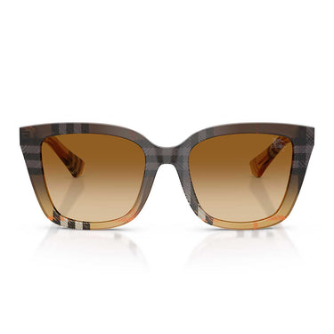 Burberry Occhiali da Sole BE4487 420213 Check Gradient Sabbia/Marrone Sfumato Donna