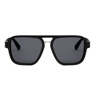 Bvlgari Okulary Przeciwsłoneczne BV40053I 02D Aluminium Czarny/Czarny Męskie Polaryzacyjne