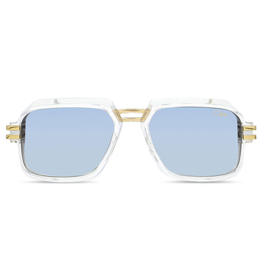 Cazal Occhiali da Sole Cazal 6004 3 015 Bianco Trasparente Azzurro Sfumato Unisex