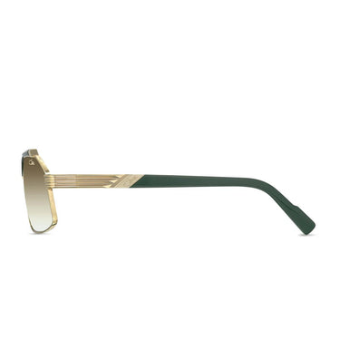Cazal Occhiali da Sole Cazal 9109 003 Oro Verde/Marrone Sfumato Unisex 2