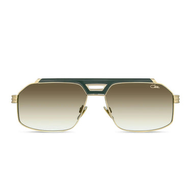 Cazal Occhiali da Sole Cazal 9109 003 Oro Verde/Marrone Sfumato Unisex