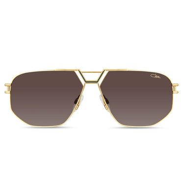 Cazal Occhiali da Sole Cazal 9114 003 Oro Khaki Verde Sfumato Unisex