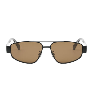 Celine Okulary Przeciwsłoneczne CL40281U 01E Czarny/Brązowy Unisex