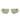 Celine Okulary Przeciwsłoneczne CL40281U 30N Złoto/Zielony Unisex