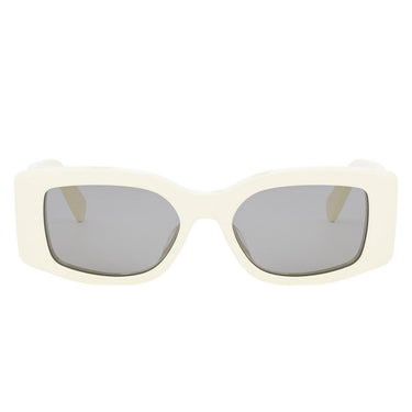 Celine Okulary Przeciwsłoneczne CL40282U 25A Triomphe Kość Słoniowa/Szary Damskie