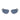 Celine Okulary Przeciwsłoneczne CL40293U 16V Triomphe Srebrny/Niebieski Unisex