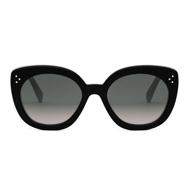 Celine Okulary Przeciwsłoneczne CL40295I 01F Czarny/Brązowy Gradient Damskie