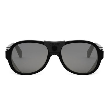 Celine Okulary Przeciwsłoneczne CL40301U 01C Apres Ski Capsule Nero/Grigio Specchio Unisex