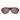 Celine Okulary Przeciwsłoneczne CL40301U 66C Apres Ski Capsule Czerwono-Szare Lustro Unisex