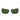 Celine Okulary Przeciwsłoneczne CL40307U 30N Złoto/Zielony Unisex
