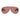 Celine Sundown Shade Rosso Mask Gafas de Sol