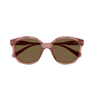 Chloé Occhiali da Sole CC0019S 002 Rosa Marrone Bambini
