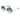 Chloé Occhiali da Sole CH0254S 003 Oro Verde Donna 2