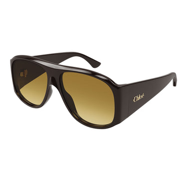 Chloé Occhiali da Sole CH0347S 001 Marrone Marrone Donna 2
