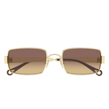 Chloé Occhiali da Sole CH0354S 002 Oro Marrone Donna