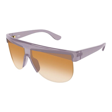 Chloé Occhiali da Sole CH0416S 006 Viola Trasparente Arancione Sfumato Donna 1