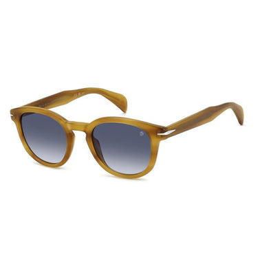 David Beckham Okulary Przeciwsłoneczne DB 1198/S B4L08 Giallo/Blu Sfumato Męskie