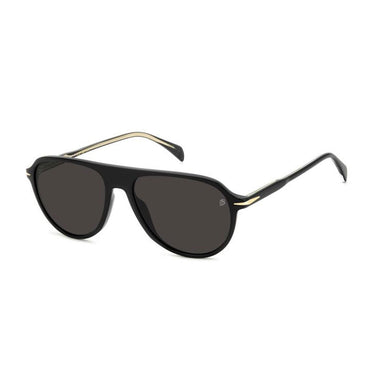 David Beckham Occhiali da Sole DB 1200 S 807IR Nero Grigio Sfumato Uomo 2