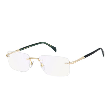 David Beckham Occhiali da Vista DB 1202 PEF2Y Oro Verde Trasparente Uomo 2