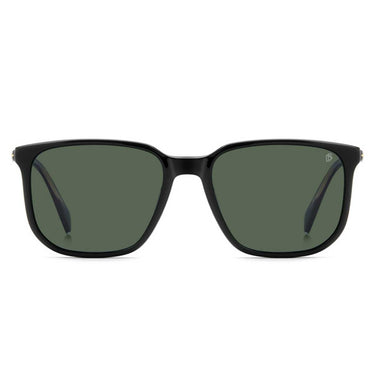 David Beckham Occhiali da Vista DB 1210/C 807UC Nero/Trasparente con Clip Polarizzata Uomo