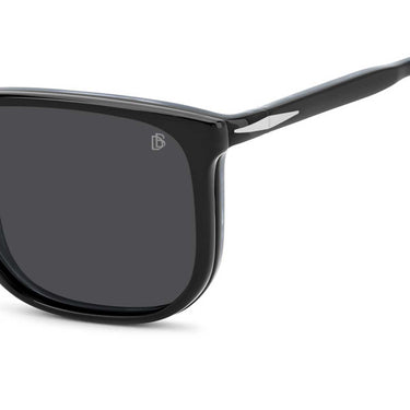 David Beckham Occhiali da Vista DB 1210/C 88MM9 Nero Blu/Trasparente con Clip Polarizzata Uomo 6