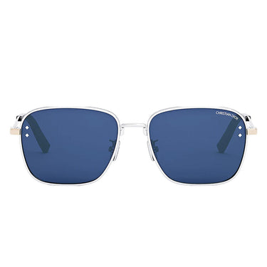 Dior Okulary Przeciwsłoneczne CD Diamond S9U F0B0 Srebrny/Niebieski Unisex