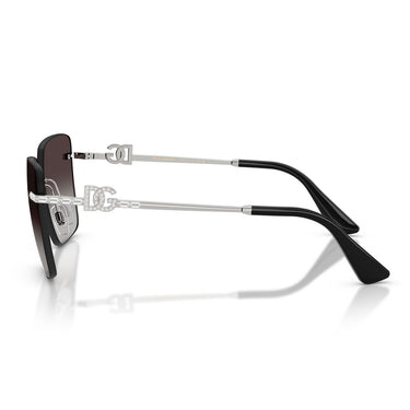 Dolce & Gabbana Occhiali da Sole DG2332B 05/8G Argento/Grigio Sfumato Donna 2