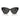 Dolce & Gabbana Sonnenbrille DG4449 501/87 Schwarz/Dunkelgrau Damen