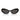 Dolce & Gabbana Sonnenbrille DG4473 501/87 Schwarz/Dunkelgrau Damen