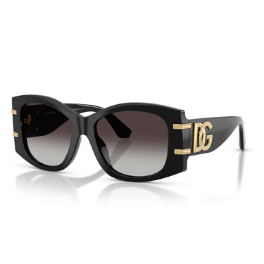 Dolce & Gabbana Sonnenbrille DG4501 501/8G Schwarz/Grau Verlauf Damen 2