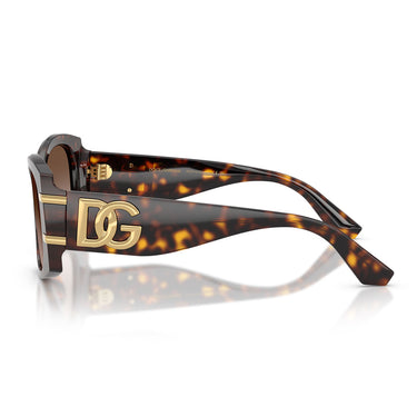 Dolce & Gabbana Sonnenbrille DG4501 502 13 Braun Braun Verlauf Damen 3